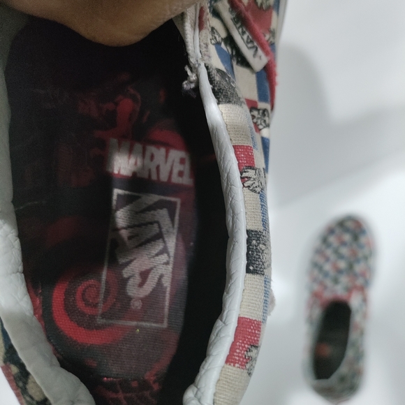 Vans Groot Guardians of the Galaxy Marvel slip on shoes size kid's 3 - Picture 7 of 9